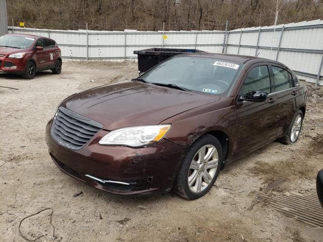 Image 1 of 2013 CHRYSLER 200 LX 2013 with VIN 1C3CCBAB1DN733056