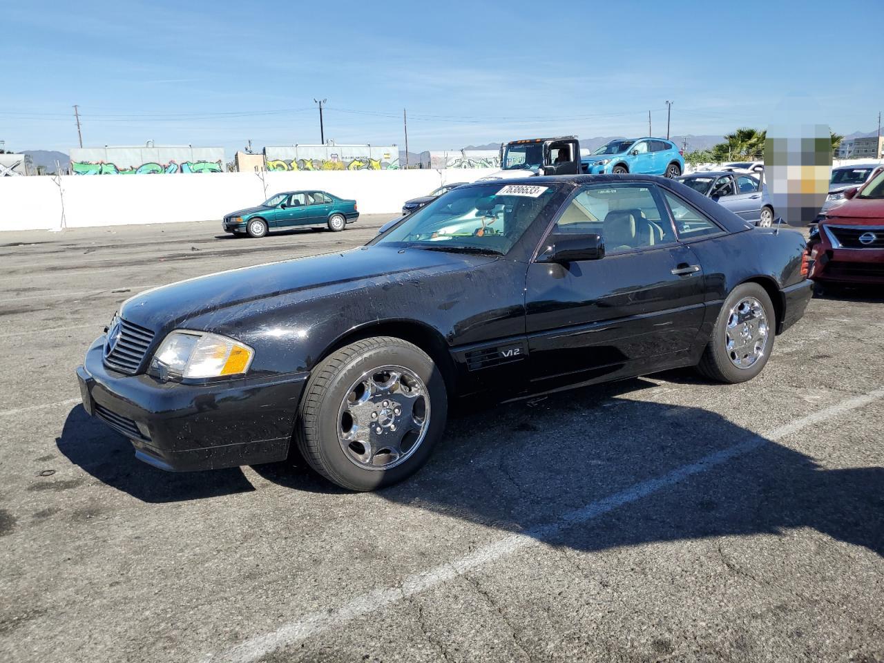 Image 1 of 1995 MERCEDES-BENZ SL 600 1995 with VIN WDBFA76E8SF113423