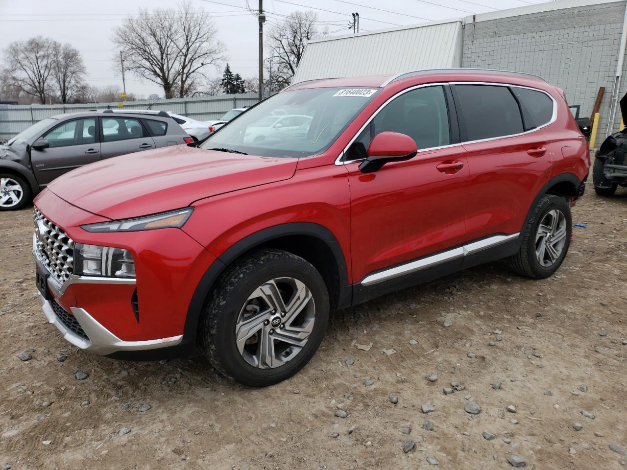 Image 1 of 2021 HYUNDAI SANTA FE SEL 2021 with VIN 5NMS2DAJ3MH323997