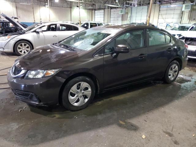 Image 1 of 2014 HONDA CIVIC LX 2014 with VIN 2HGFB2F58EH524276