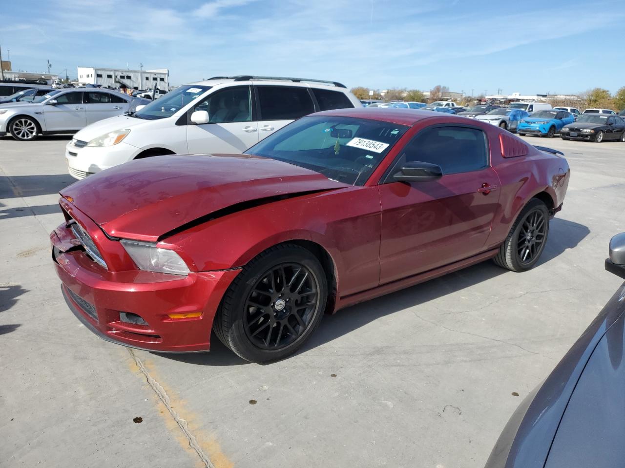 Image 1 of 2014 FORD MUSTANG  2014 with VIN 1ZVBP8AM3E5235374
