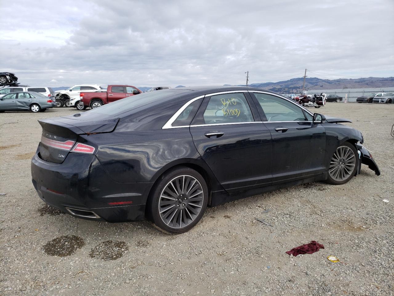 Image 3 of 2016 LINCOLN MKZ HYBRID 2016 with VIN 3LN6L2LUXGR620713