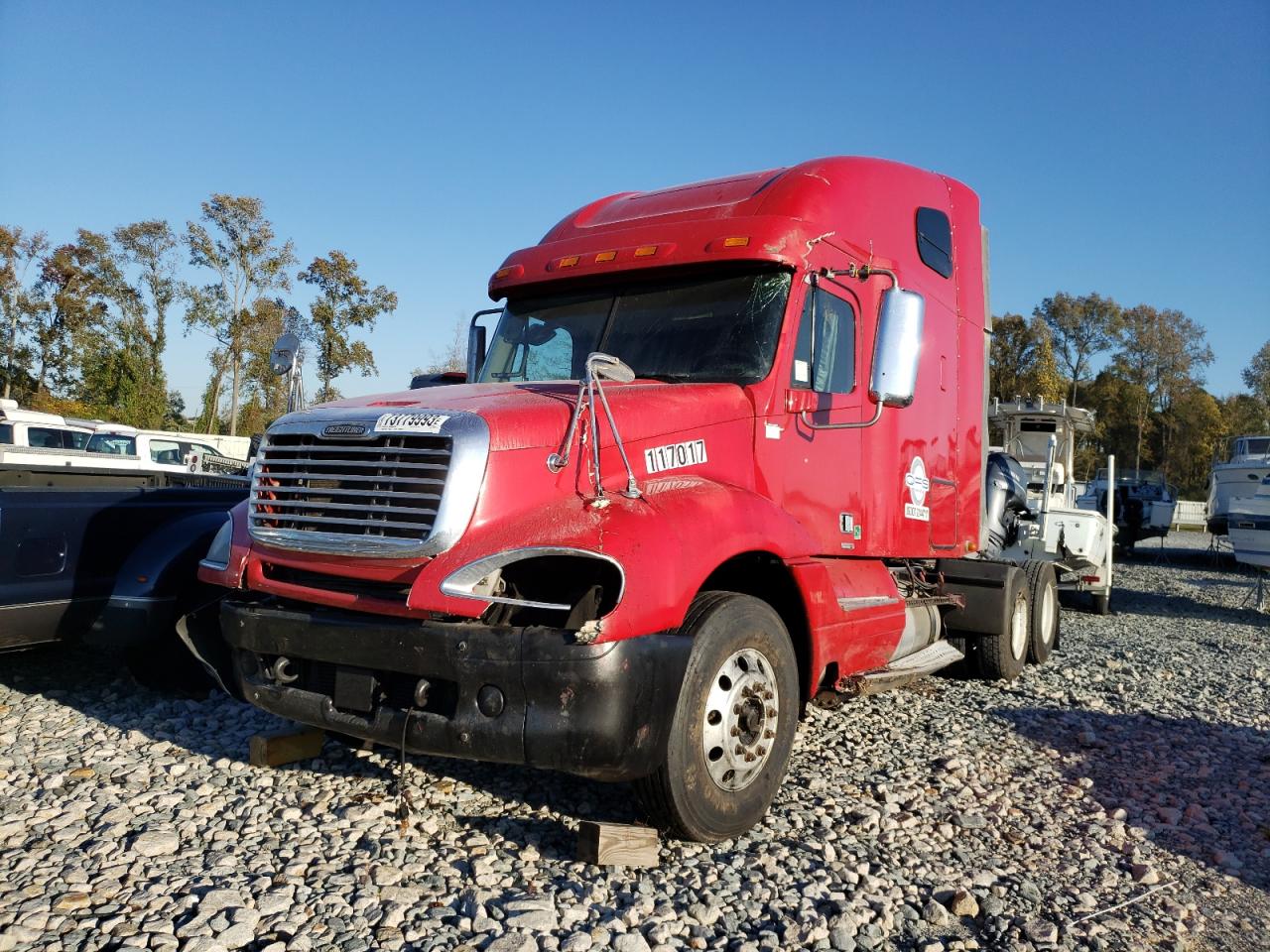 Image 2 of 2007 FREIGHTLINER CONVENTIONAL COLUMBIA 2007 with VIN 1FUJA6CV87LX20563