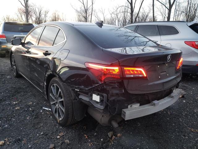 Image 2 of 2017 ACURA TLX TECH 2017 with VIN 19UUB2F59HA002573