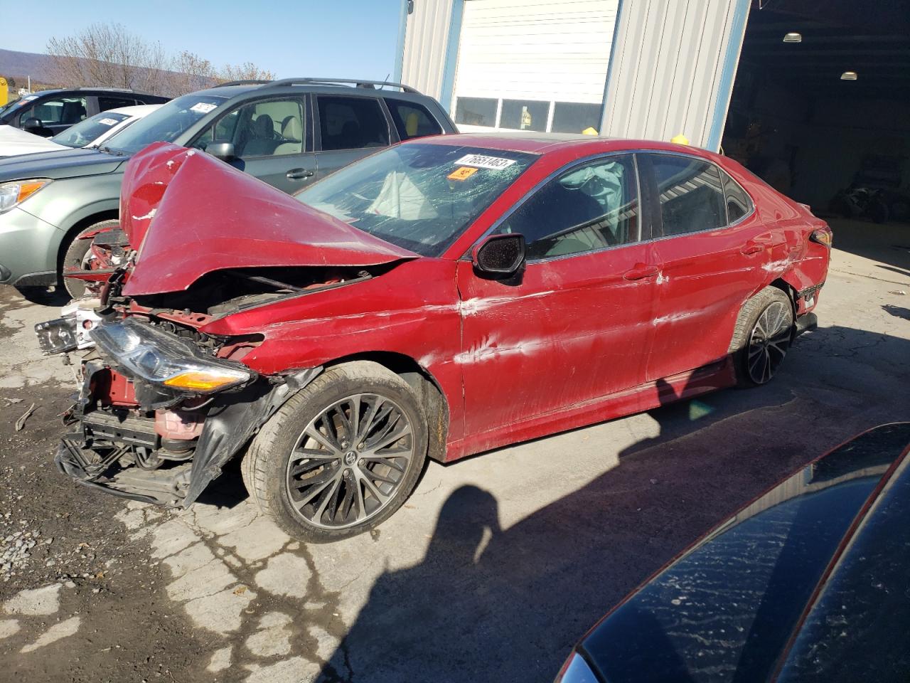 Image 1 of 2019 TOYOTA CAMRY L 2019 with VIN 4T1B11HK0KU195560
