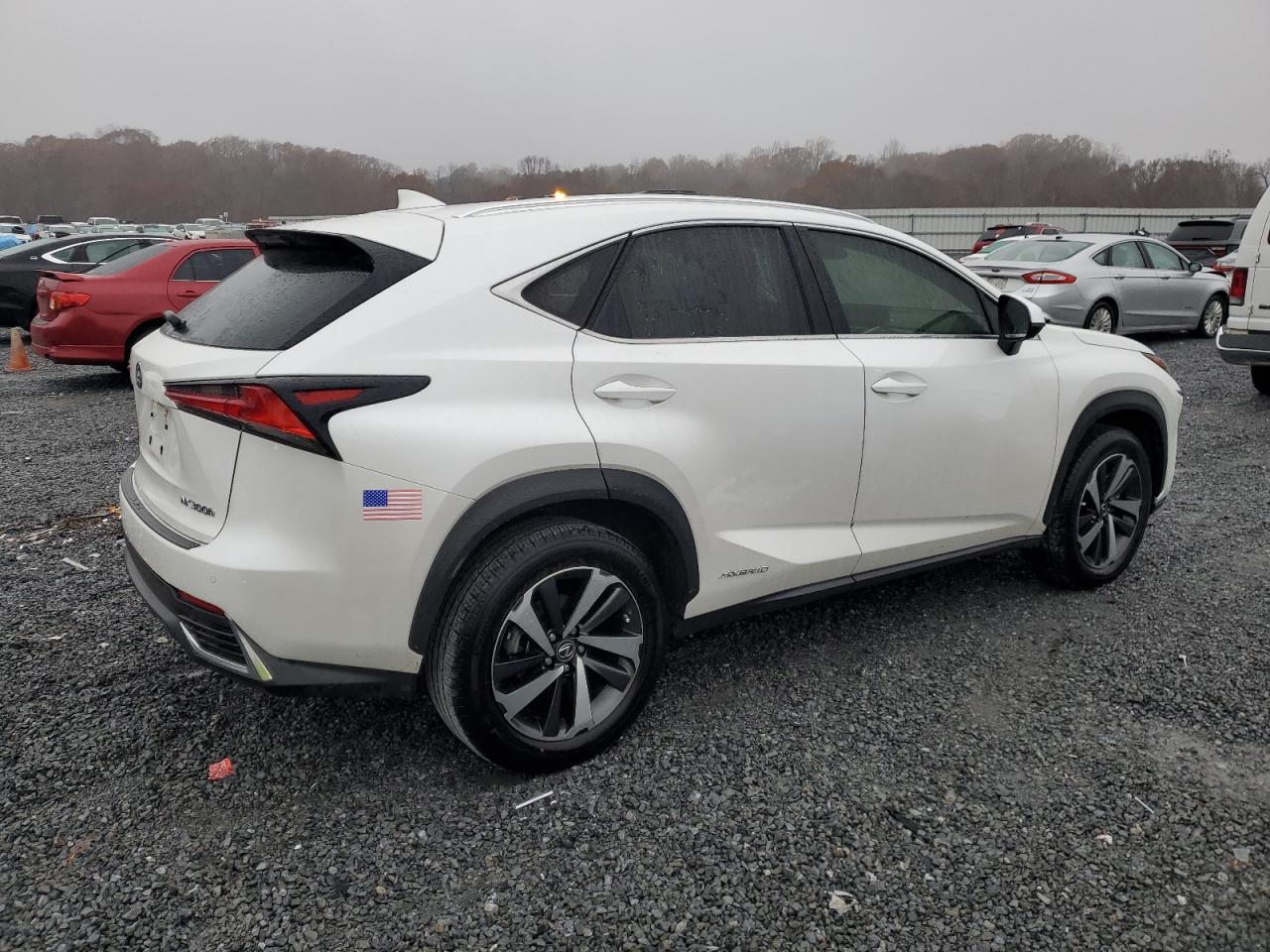 Image 3 of 2021 LEXUS NX 300H BASE 2021 with VIN JTJGJRDZ6M5011969