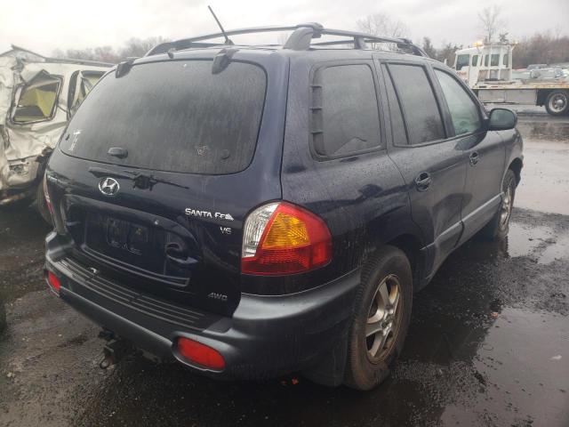 Image 3 of 2004 HYUNDAI SANTA FE GLS 2004 with VIN KM8SC73DX4U848680