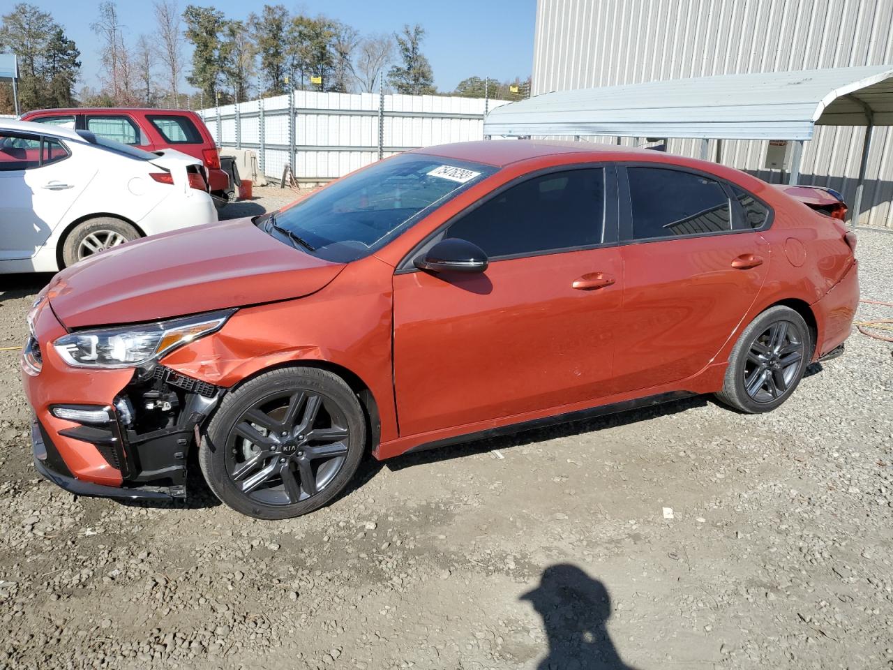 Image 1 of 2021 KIA FORTE GT LINE 2021 with VIN 3KPF34AD8ME276661