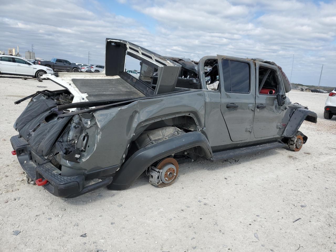 Image 3 of 2022 JEEP GLADIATOR RUBICON 2022 with VIN 1C6JJTBG0NL154587