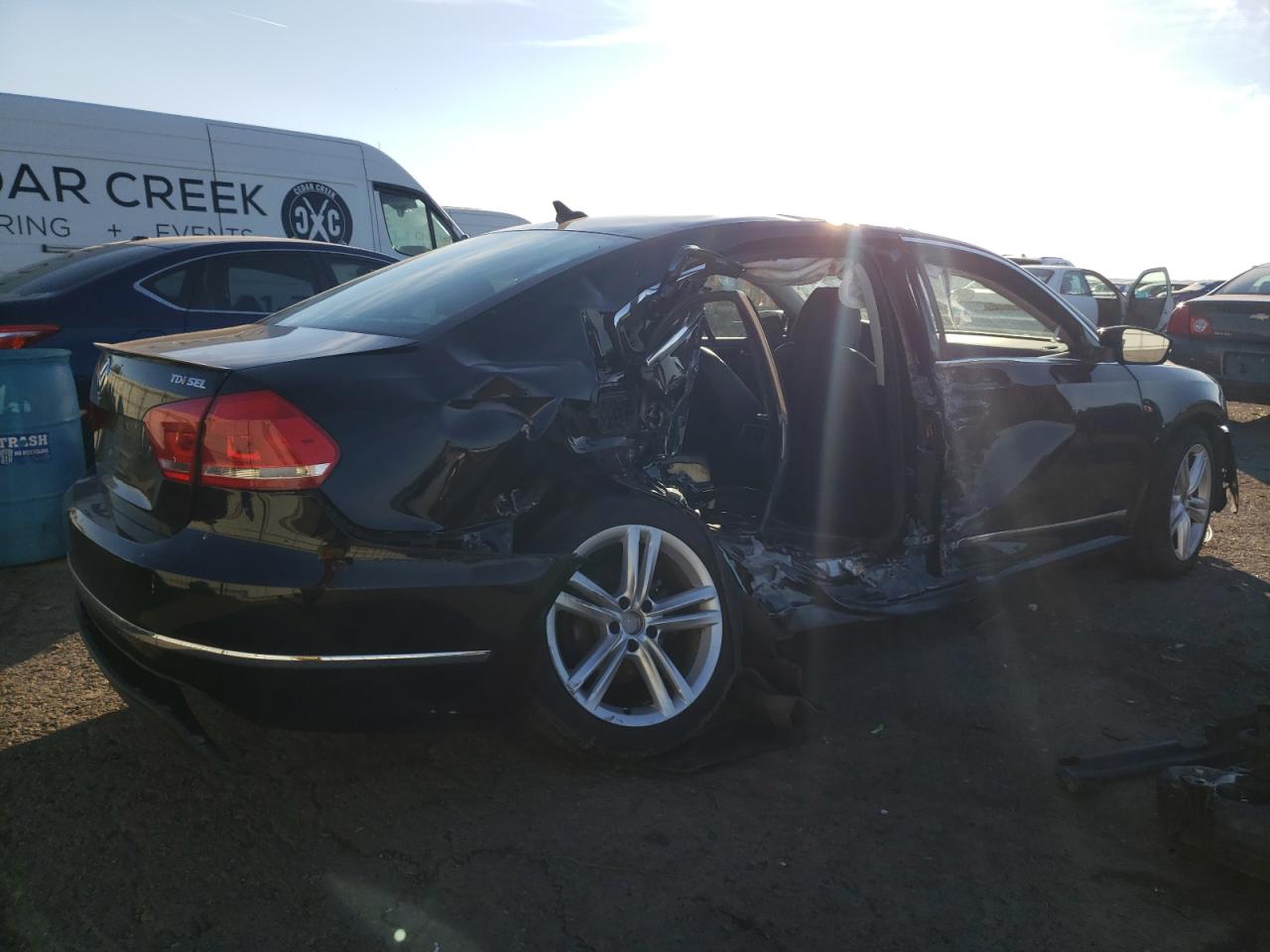 Obraz 3 z 2014 VOLKSWAGEN PASSAT SEL 2014 z VIN 1VWCN7A31EC021796