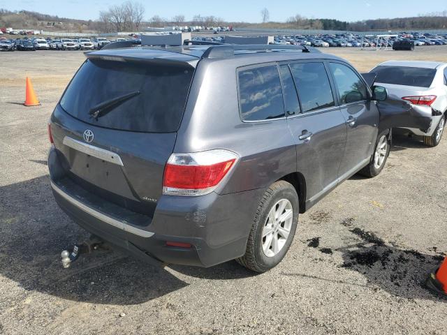 Image 3 of 2012 TOYOTA HIGHLANDER BASE 2012 with VIN 5TDBK3EH6CS137805
