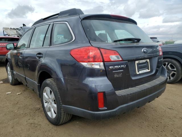 Image 2 of 2012 SUBARU OUTBACK 2.5I 2012 with VIN 4S4BRCAC7C3250987