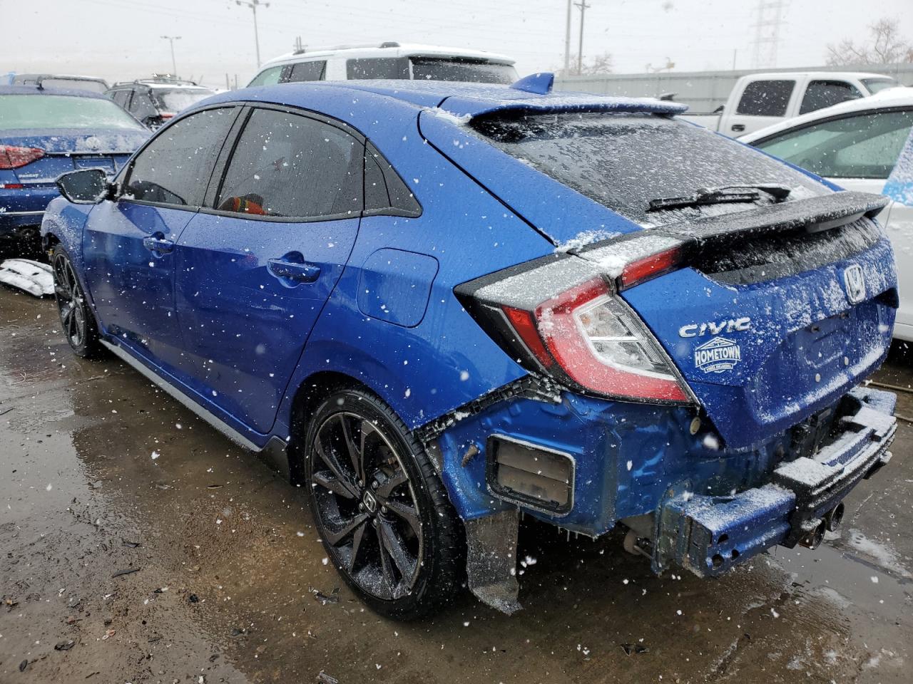 Image 2 of 2017 HONDA CIVIC SPORT TOURING 2017 with VIN SHHFK7H93HU217344