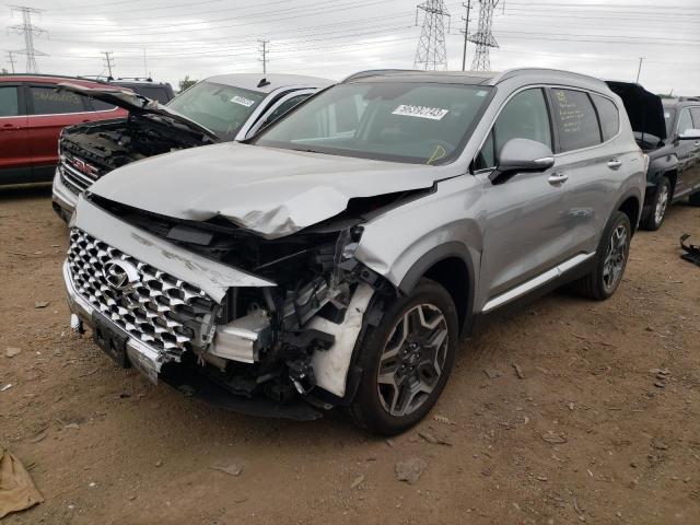Image 1 of 2021 HYUNDAI SANTA FE LIMITED 2021 with VIN 5NMS4DAL5MH315296