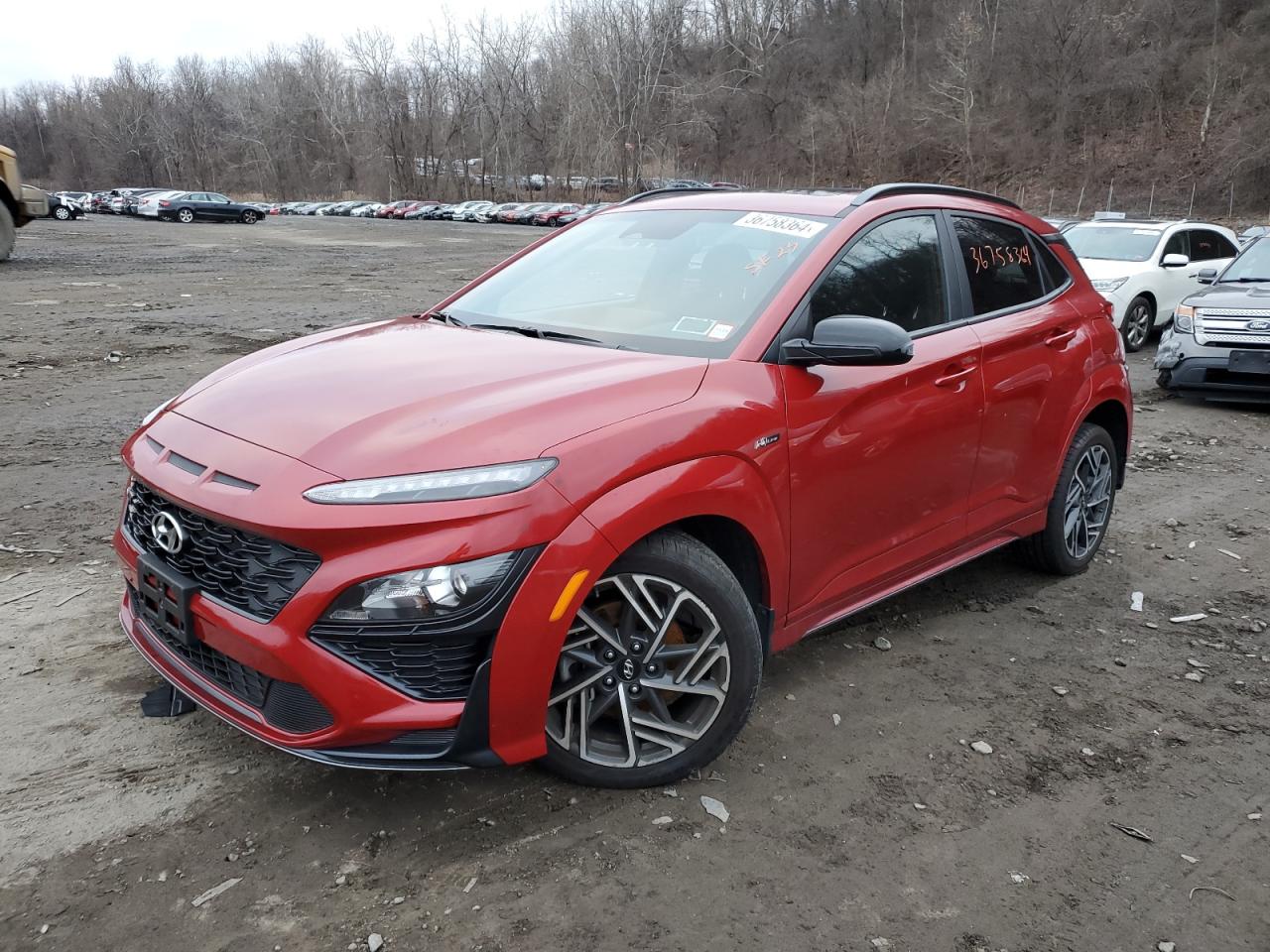 Obraz 1 z 2023 HYUNDAI KONA N LINE 2023 z VIN KM8K3CA33PU950491