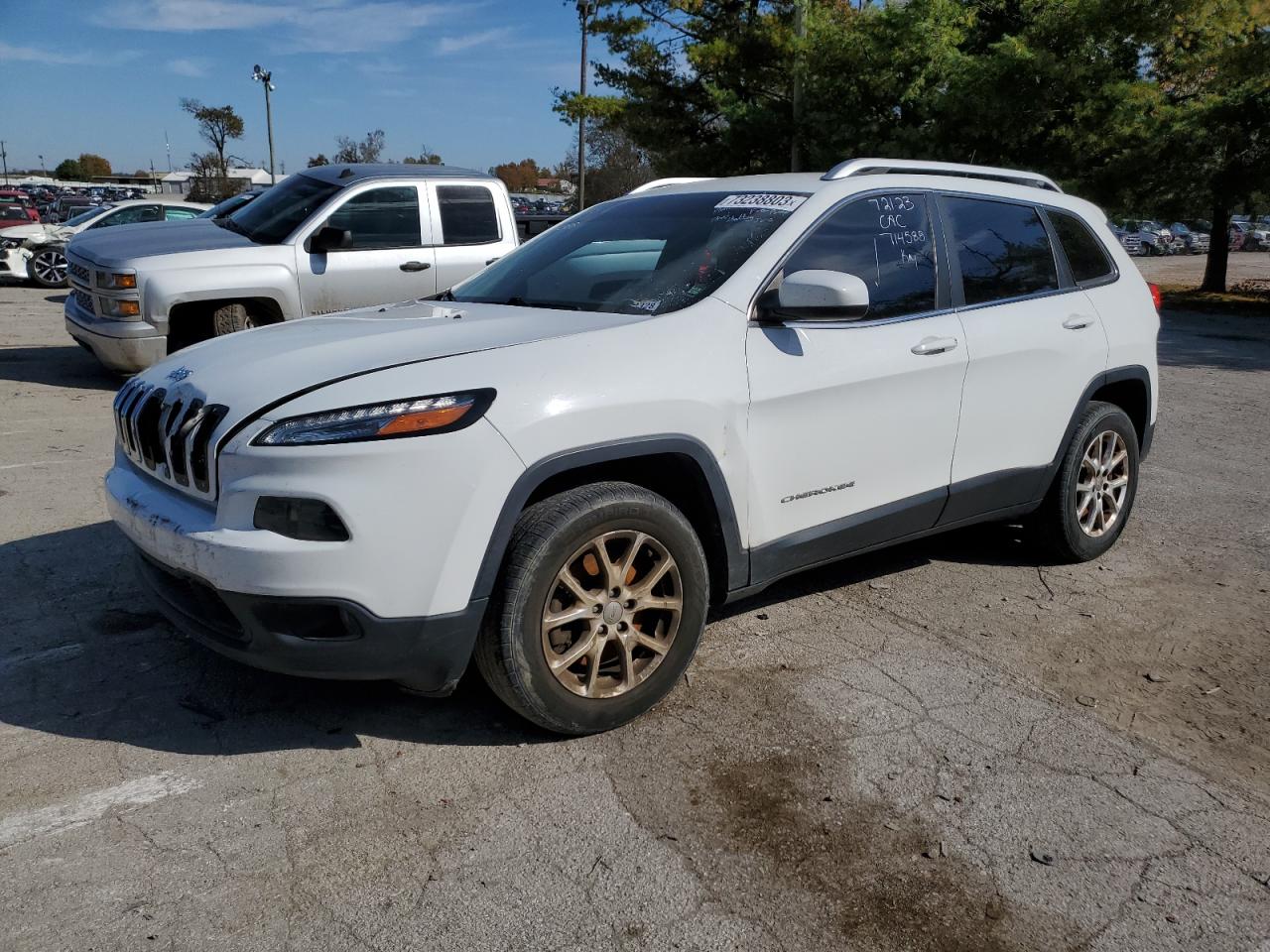 Image 1 of 2015 JEEP CHEROKEE LATITUDE 2015 with VIN 1C4PJMCB4FW714588