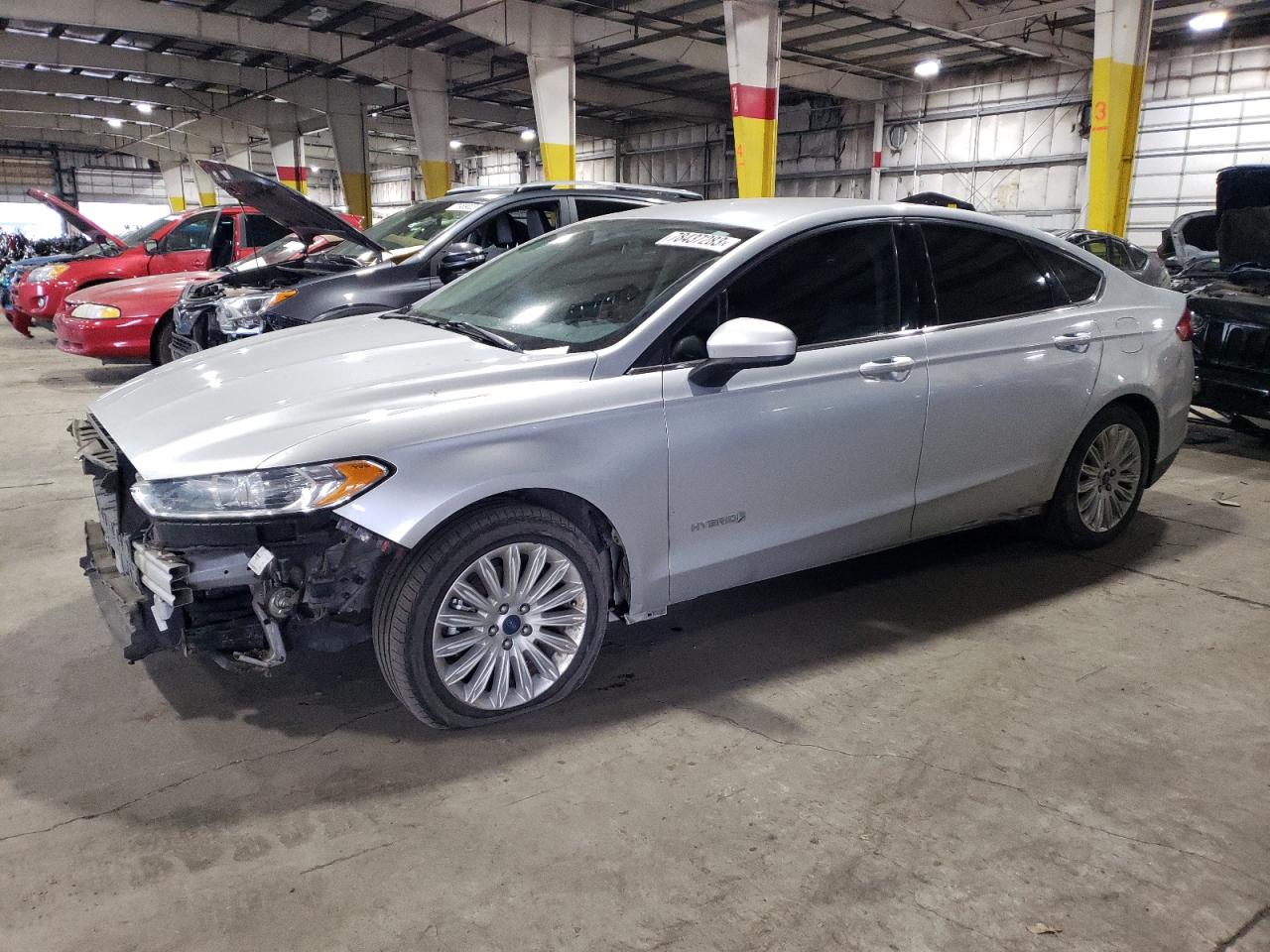 Image 1 of 2015 FORD FUSION S HYBRID 2015 with VIN 3FA6P0UU2FR138849