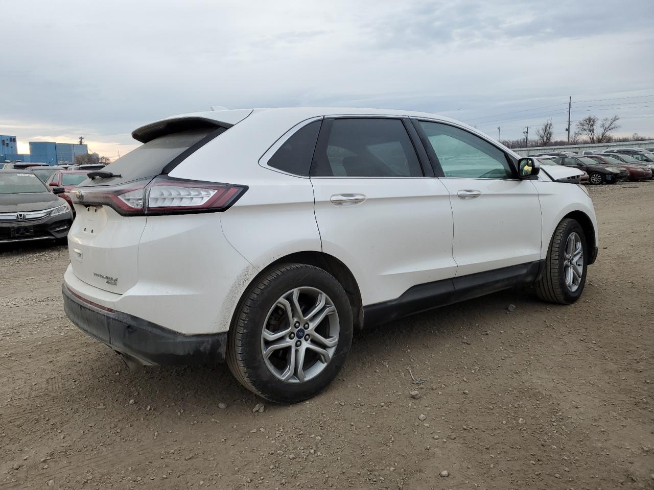 Image 3 of 2015 FORD EDGE TITANIUM 2015 with VIN 2FMTK3K93FBB06854