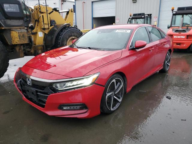 Image 1 of 2020 HONDA ACCORD SPORT 2020 with VIN 1HGCV1F30LA078770