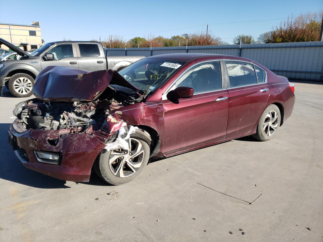 Image 1 of 2015 HONDA ACCORD SPORT 2015 with VIN 1HGCR2F55FA273280