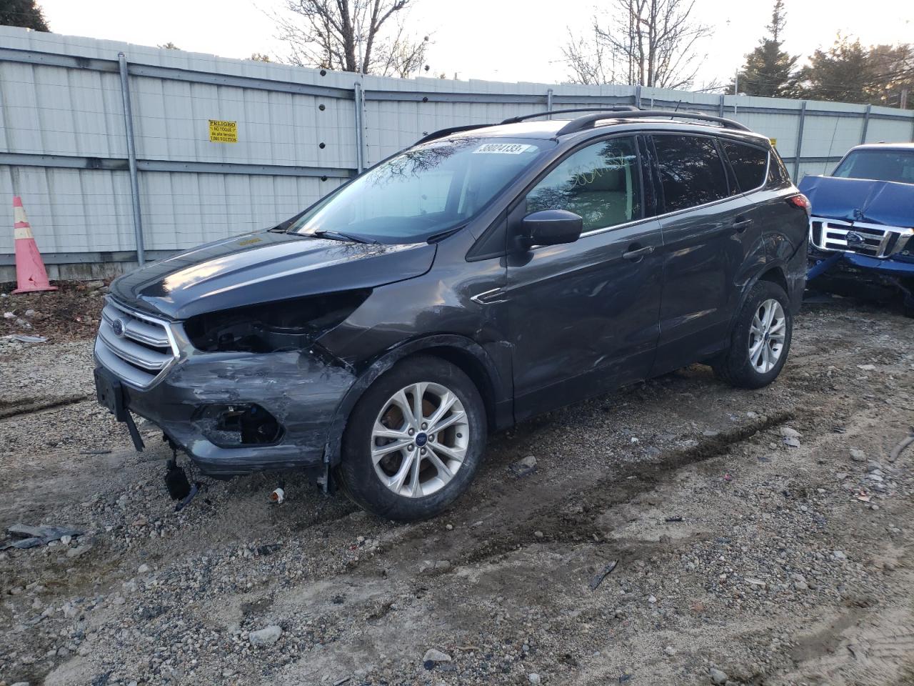 Image 1 of 2018 FORD ESCAPE SEL 2018 with VIN 1FMCU9HDXJUB18124