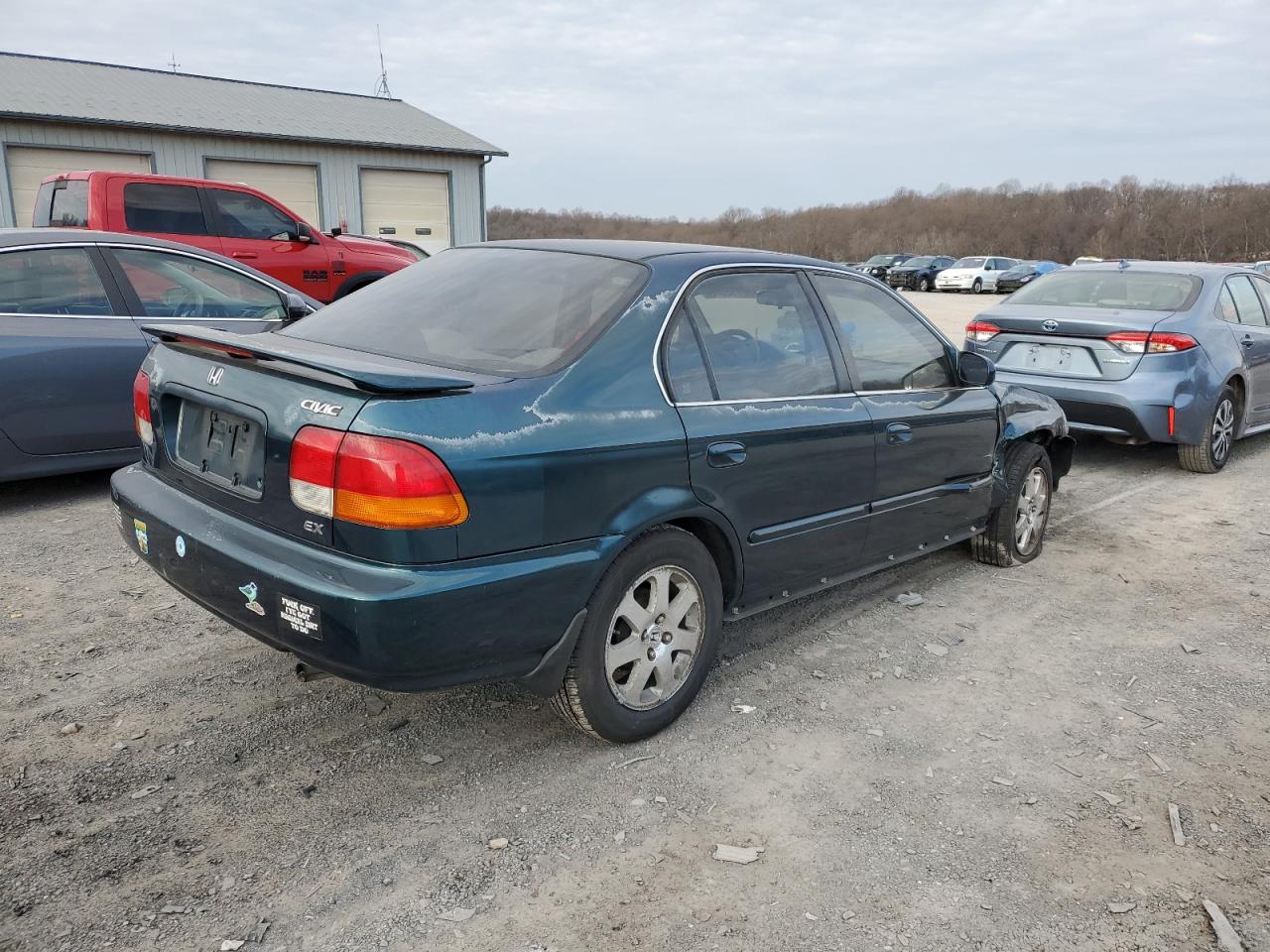 Obraz 3 z 1998 HONDA CIVIC EX 1998 z VIN 2HGEJ8646WH519054