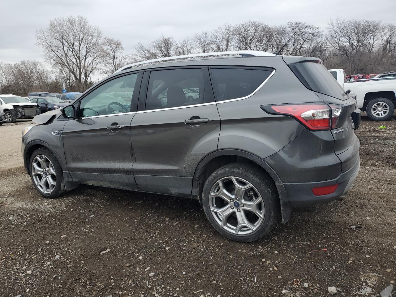 Image 2 of 2017 FORD ESCAPE TITANIUM 2017 with VIN 1FMCU0JD1HUA32166