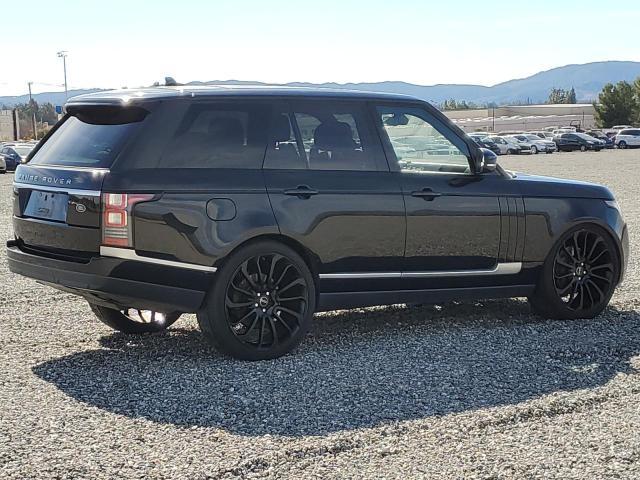 Image 3 of 2016 LAND ROVER RANGE ROVER SUPERCHARGED 2016 with VIN SALGS2EFXGA288821