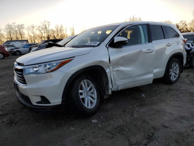 Obraz 2016 TOYOTA HIGHLANDER LE 2016