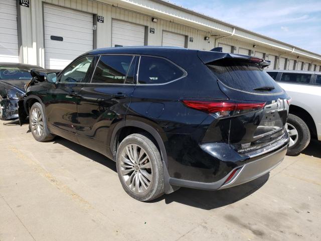 Изображение 2 2021 TOYOTA HIGHLANDER PLATINUM 2021 с VIN 5TDFZRBH4MS116652