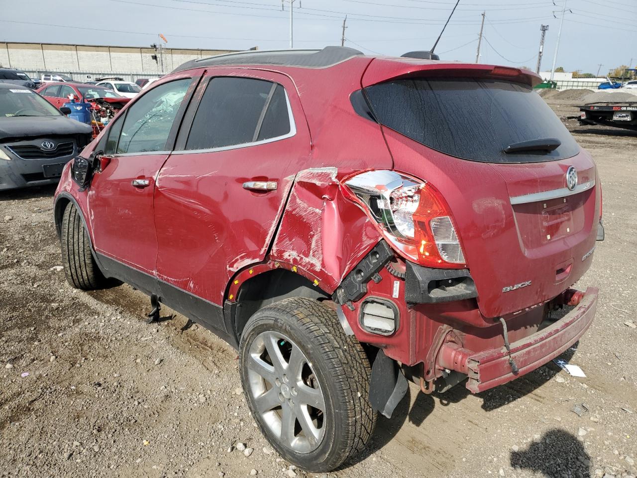 Image 2 of 2016 BUICK ENCORE CONVENIENCE 2016 with VIN KL4CJBSB9GB722631