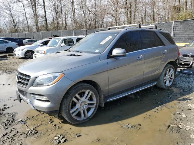 Image 1 of 2015 MERCEDES-BENZ ML 350 4MATIC 2015 with VIN 4JGDA5HB1FA586627
