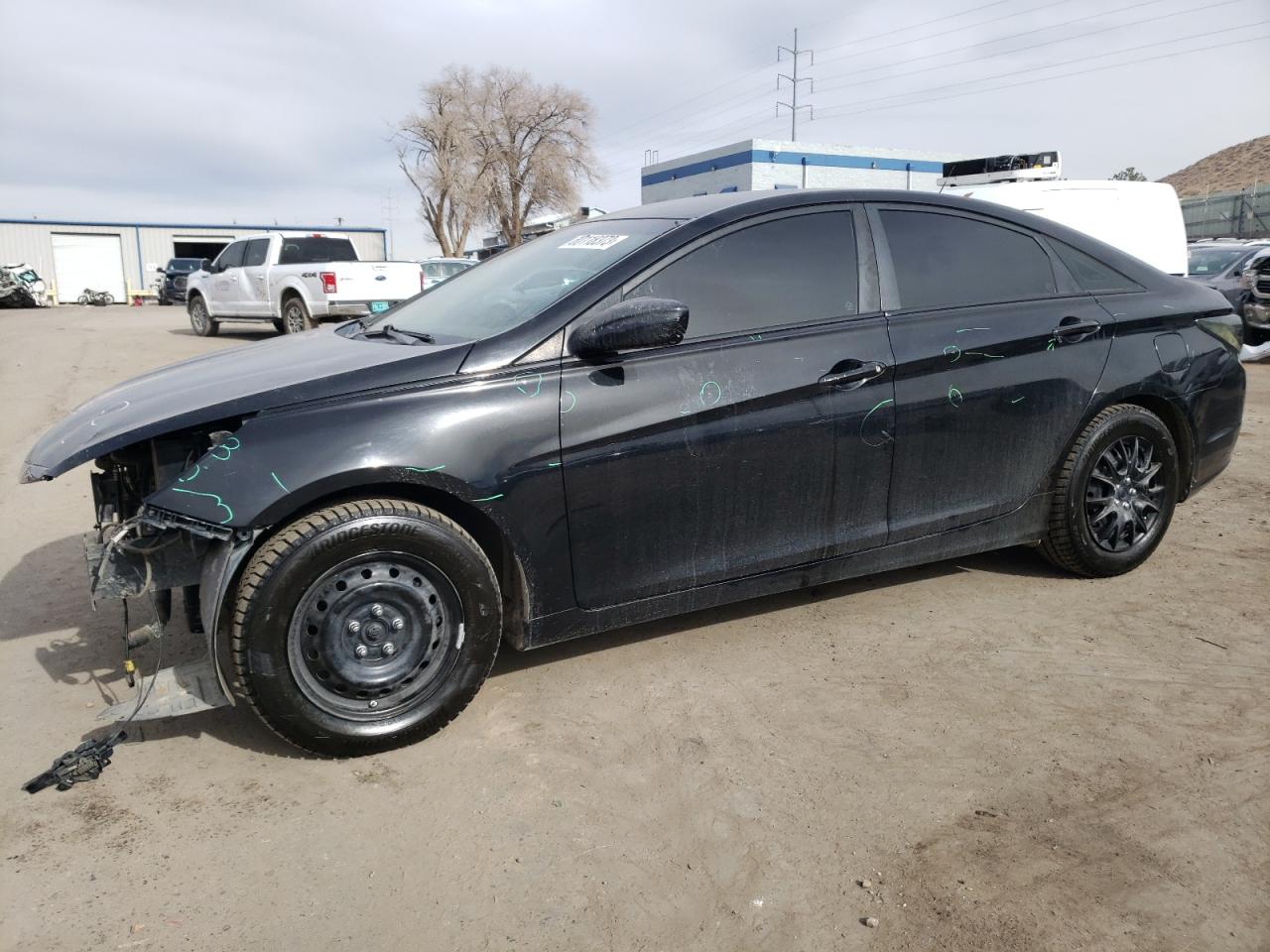 Image 1 of 2012 HYUNDAI SONATA GLS 2012 with VIN 5NPEB4AC3CH310859