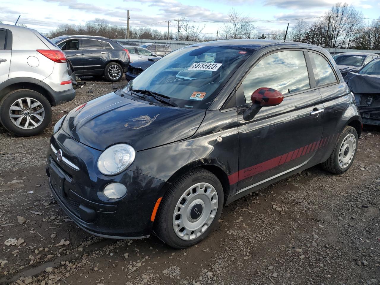 Image 1 of 2013 FIAT 500 POP 2013 with VIN 3C3CFFAR2DT738696