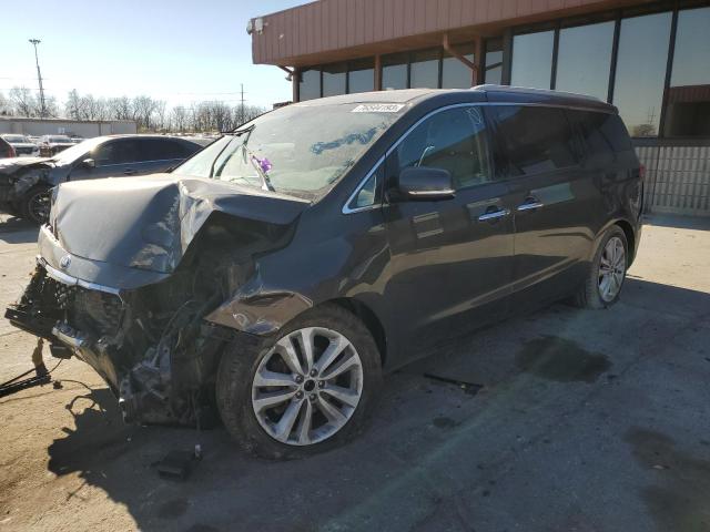 Image 1 of 2015 KIA SEDONA SXL 2015 with VIN KNDME5C11F6026875