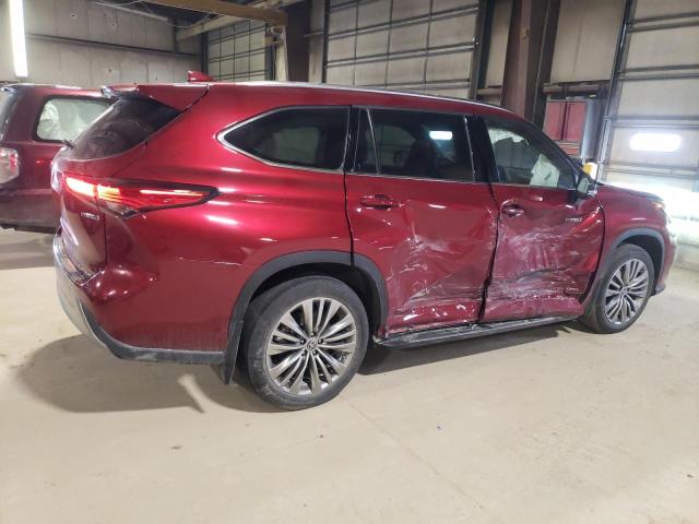 Obraz 3 z 2021 TOYOTA HIGHLANDER HYBRID PLATINUM 2021 z VIN 5TDEBRCH2MS021652