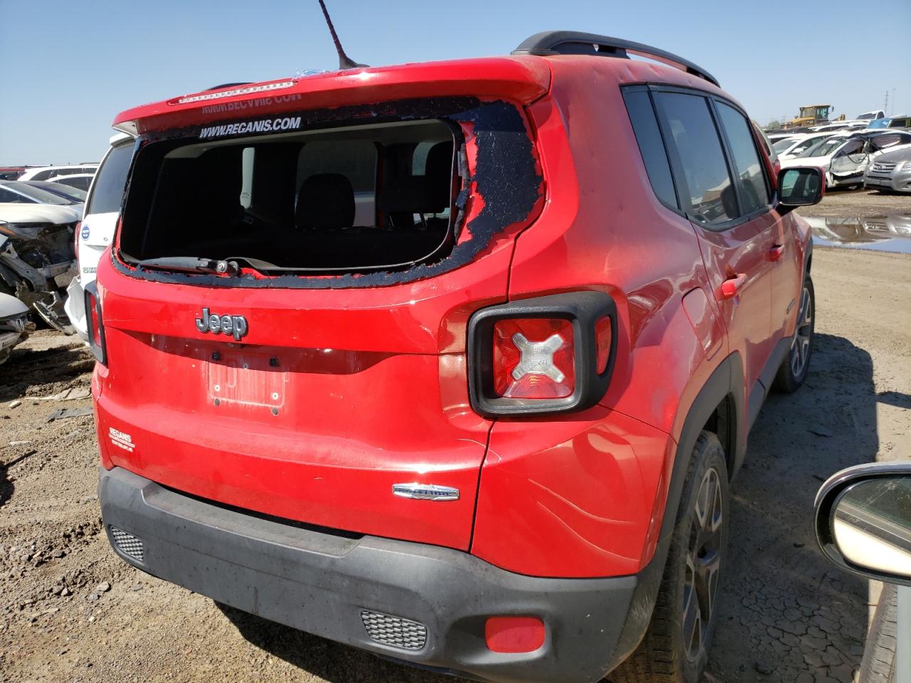 Image 3 of 2015 JEEP RENEGADE LATITUDE 2015 with VIN ZACCJABT8FPB22566