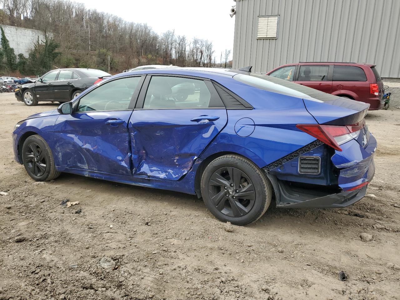 Image 2 of 2021 HYUNDAI ELANTRA SEL 2021 with VIN 5NPLS4AG2MH031592