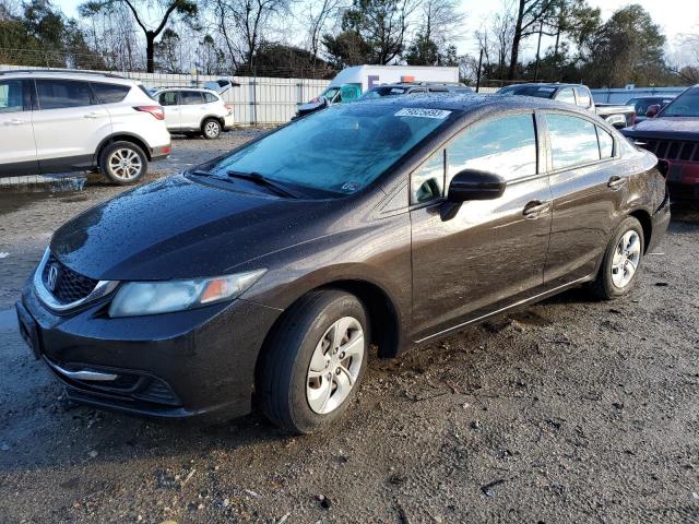 Изображение 1 2014 HONDA CIVIC LX 2014 с VIN 2HGFB2F52EH553305