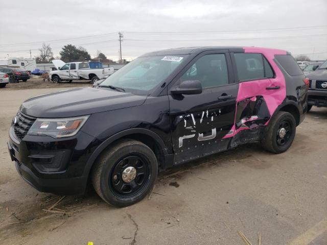 Image 1 of 2018 FORD EXPLORER POLICE INTERCEPTOR 2018 with VIN 1FM5K8AR1JGA73197