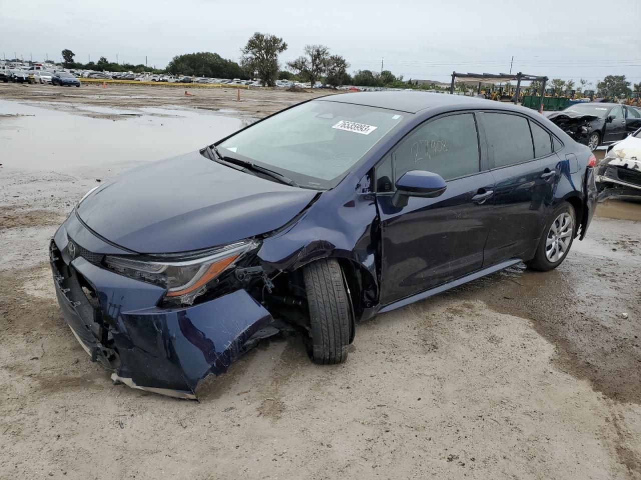 Image 1 of 2023 TOYOTA COROLLA LE 2023 with VIN JTDB4MEE7PJ000896