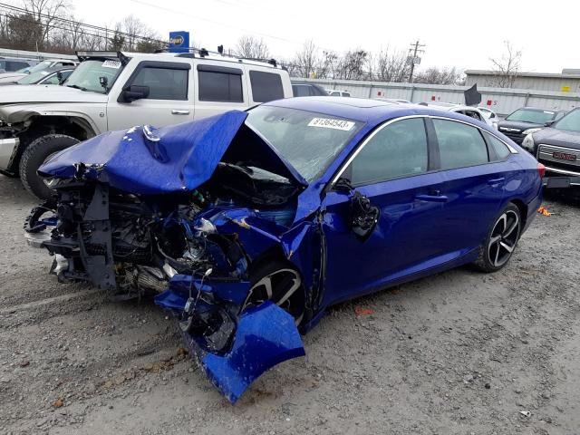 Изображение 1 2022 HONDA ACCORD SPORT 2022 с VIN 1HGCV2F37NA001368