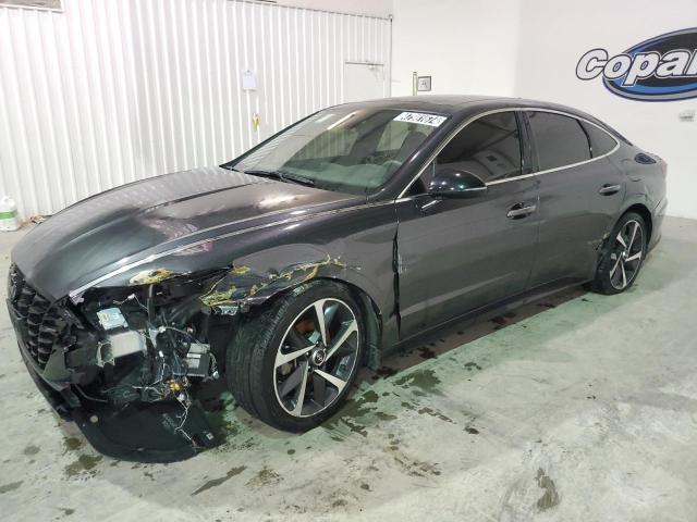 Image 1 of 2021 HYUNDAI SONATA SEL PLUS 2021 with VIN 5NPEJ4J2XMH124635