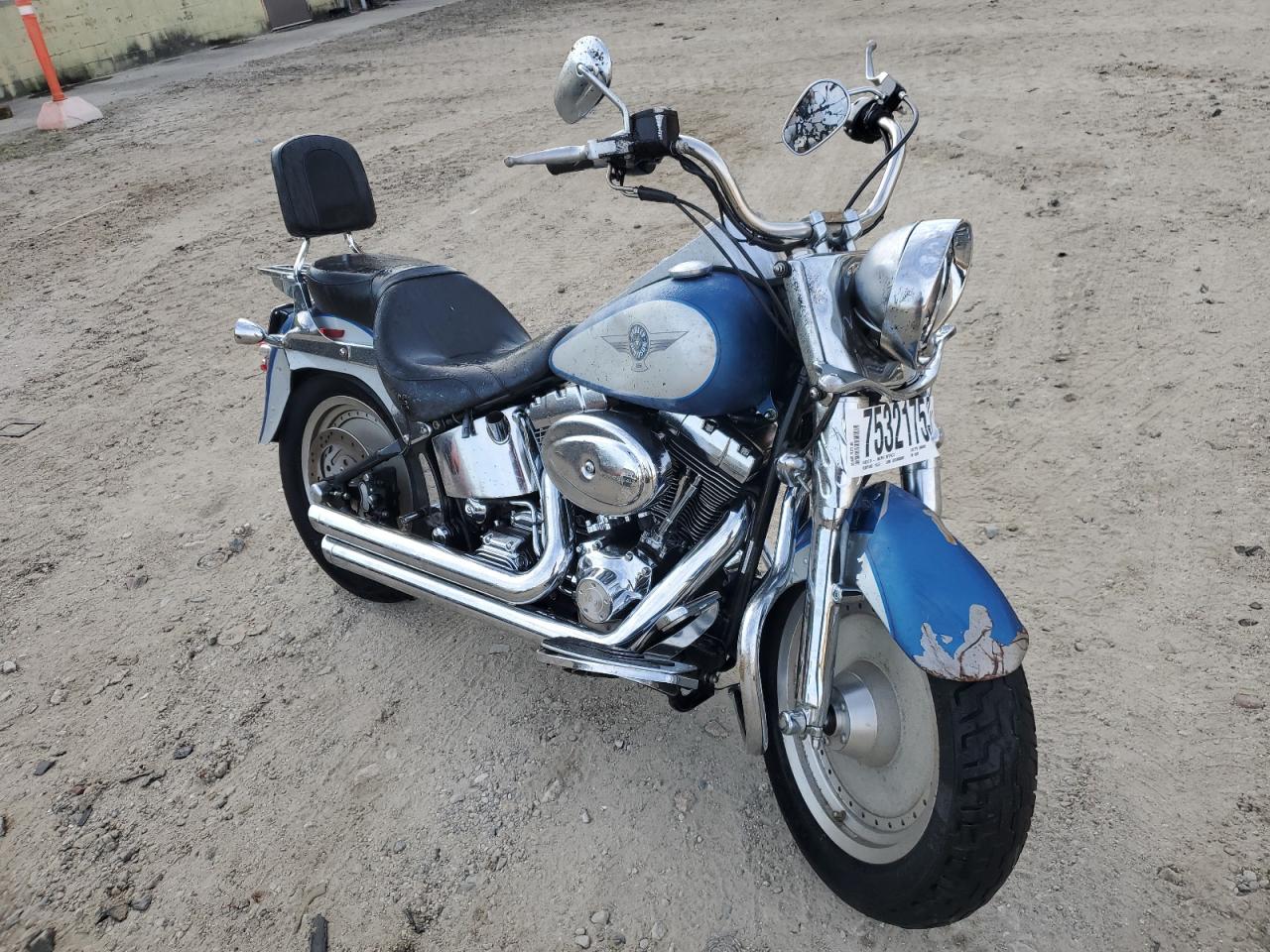 Image 1 of 2005 HARLEY-DAVIDSON FLSTF  2005 with VIN 1HD1BMY155Y010260