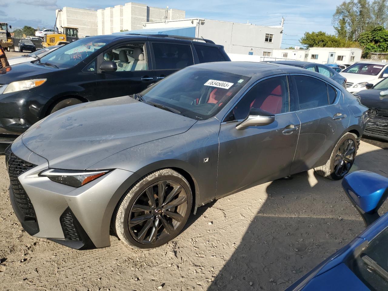 Image 1 of 2022 LEXUS IS 350 F-SPORT 2022 with VIN JTHGZ1B24N5050370