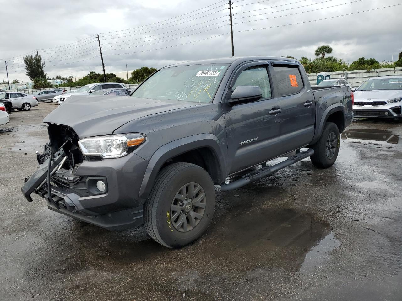 Image 1 of 2021 TOYOTA TACOMA DOUBLE CAB 2021 with VIN 5TFAZ5CN4MX100758