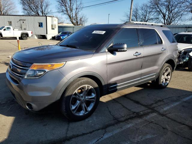 Image 1 of 2013 FORD EXPLORER LIMITED 2013 with VIN 1FM5K8F87DGC91679