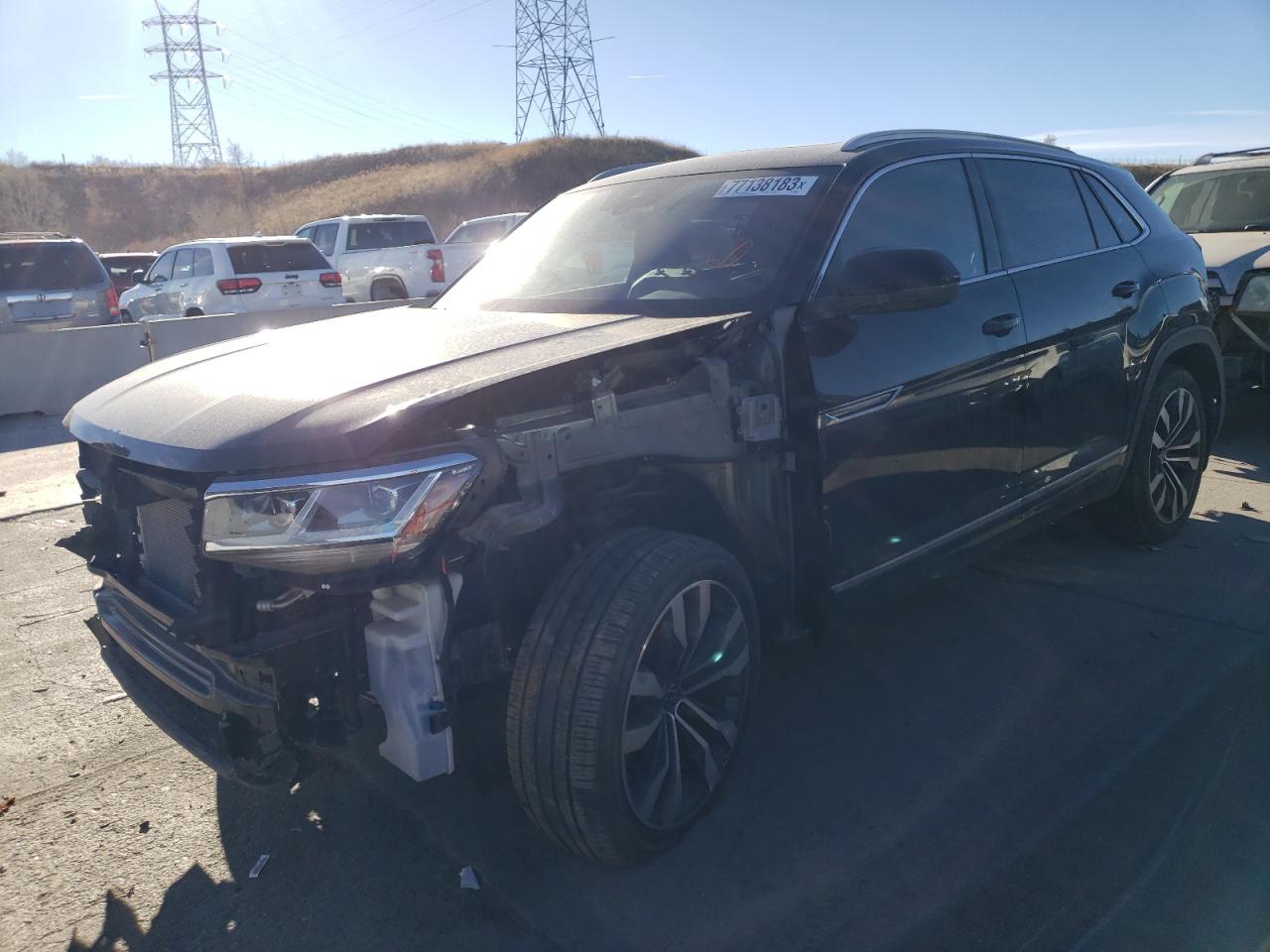 2021 VOLKSWAGEN ATLAS CROSS SPORT SEL PREMIUM R-LINE 2021 image