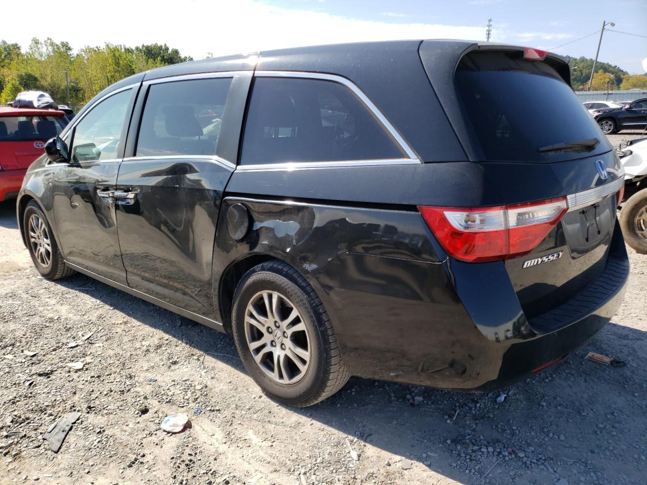 Image 2 of 2012 HONDA ODYSSEY EXL 2012 with VIN 5FNRL5H64CB086844