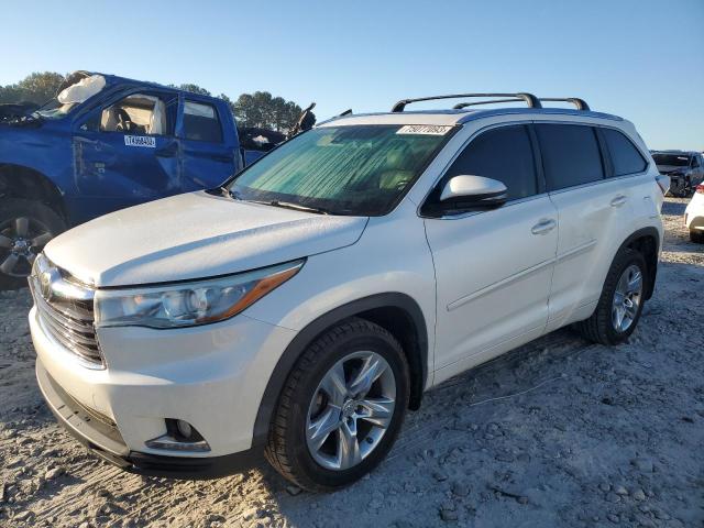 Image 1 of 2015 TOYOTA HIGHLANDER LIMITED 2015 with VIN 5TDDKRFH3FS133239